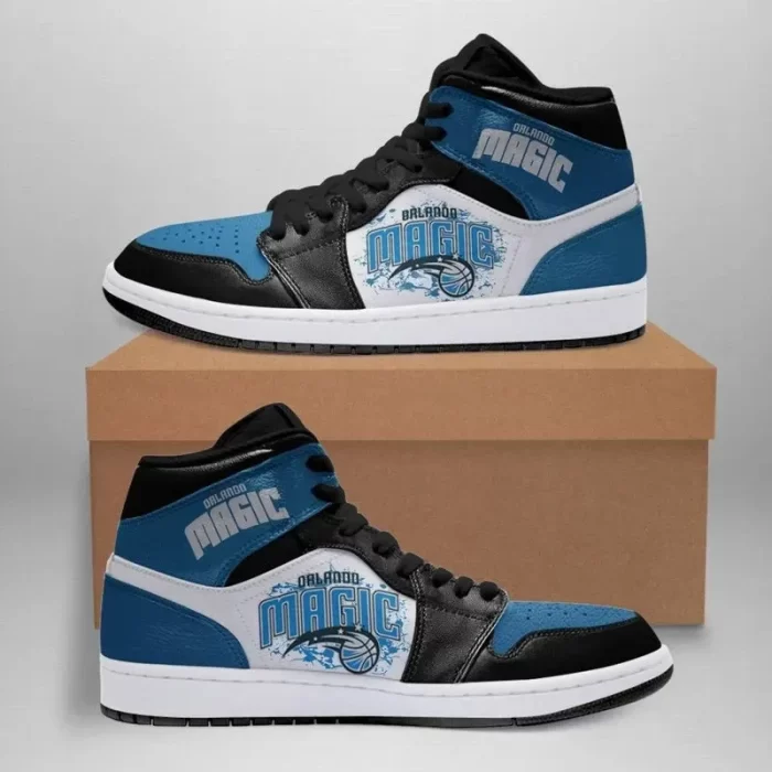 Orlando Magic 2 NBA Air Jordan 1 Sport Custom Sneakers