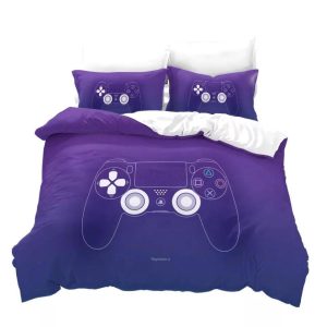 PS4 Xbox Playstation #12 Duvet Cover Pillowcase Bedding Set Home Bedroom Decor