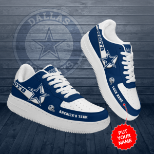 Alternative view of Personalized Dallas Cowboys Air Force Sneaker Custom For Fan AF1155