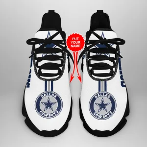Alternative view of Personalized Dallas Cowboys Max Soul Shoes For Fan MSS0429