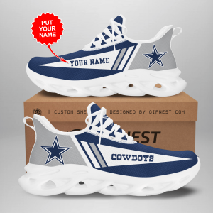Personalized Dallas Cowboys Max Soul Shoes For Fan