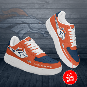 Alternative view of Personalized Denver Broncos Air Force Sneaker Custom For Fan AF1114