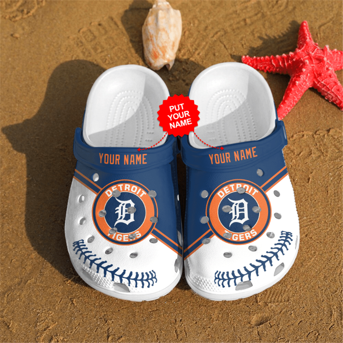 Personalized Detroit Tigers Custom Clogs
