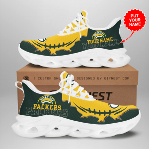 Personalized Green Bay Packers Max Soul Shoes For Fan