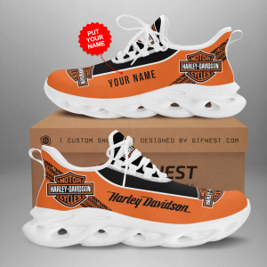 Personalized Harley Davidson Max Soul Shoes For Fan
