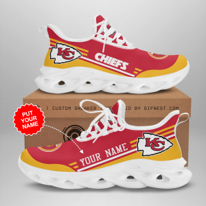 Personalized Kansas City Chiefs Max Soul Shoes For Fan