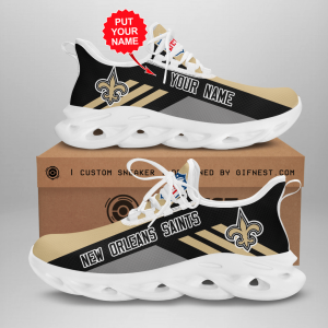 Personalized New Orleans Saints Max Soul Shoes For Fan