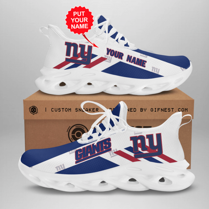 Personalized New York Giants Max Soul Shoes For Fan