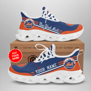 Personalized New York Mets Max Soul Shoes For Fan