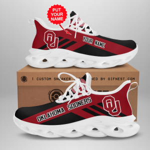 Personalized Oklahoma Sooners Max Soul Shoes For Fan