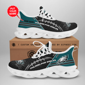 Personalized Philadelphia Eagles Max Soul Shoes For Fan