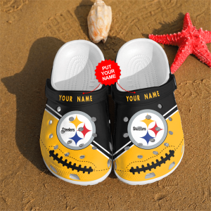 Personalized Pittsburgh Steelers Custom Clogs