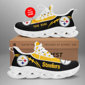 Personalized Pittsburgh Steelers Max Soul Shoes For Fan
