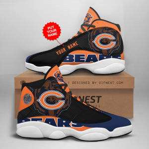 Personalized Shoes 02 Chicago Bears Jordan 13 Customized Name
