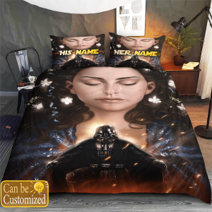 Personalized Star Wars Duvet Cover Pillowcase Bedding Set