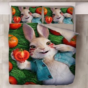 Peter Rabbit #7 Duvet Cover Pillowcase Bedding Set Home Decor