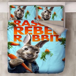 Peter Rabbit #9 Duvet Cover Pillowcase Bedding Set Home Decor