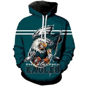 Philadelphia Eagles 26 Gift For Fan 3D T Shirt Sweater Zip Hoodie Bomber Jacket