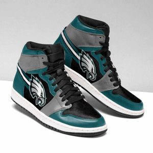 Philadelphia Eagles 3 NFL Air Jordan 1 Sport Custom Sneakers