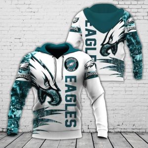 Philadelphia Eagles 30 Gift For Fan 3D T Shirt Sweater Zip Hoodie Bomber Jacket