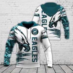 Philadelphia Eagles 37 Gift For Fan 3D T Shirt Sweater Zip Hoodie Bomber Jacket