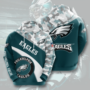Philadelphia Eagles 3D Hoodie