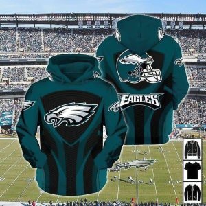 Philadelphia Eagles 4 Gift For Fan 3D T Shirt Sweater Zip Hoodie Bomber Jacket