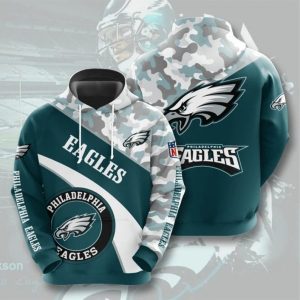 Philadelphia Eagles 6 Gift For Fan 3D T Shirt Sweater Zip Hoodie Bomber Jacket