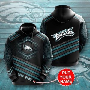 Philadelphia Eagles 9 Gift For Fan Personalized 3D T Shirt Sweater Zip Hoodie Bomber Jacket