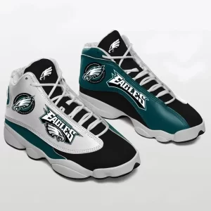 Philadelphia Eagles Air Jordan 13 Custom Sneakers