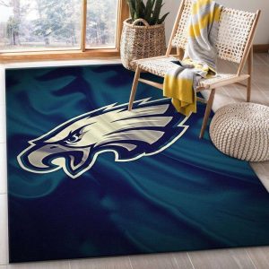 Philadelphia Eagles Americ NFL Area Rug Living Room And Bed Room Rug