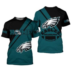 Philadelphia Eagles Home Gift For Fan 3D T Shirt Sweater Zip Hoodie Bomber Jacket