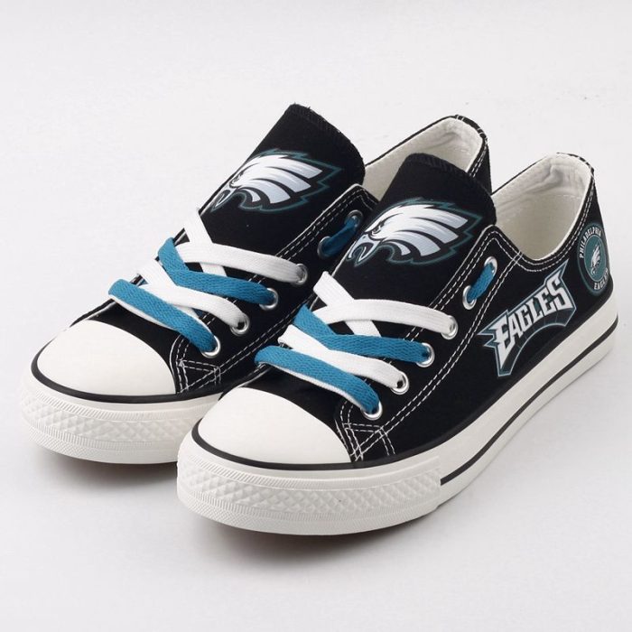 Philadelphia Eagles NFL Football 4 Gift For Fans Low Top Custom Canvas Shoes