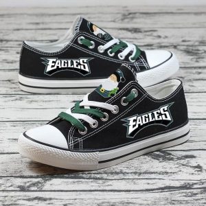 Philadelphia Eagles NFL Football 5 Gift For Fans Low Top Custom Canvas Shoes