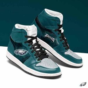 Philadelphia Eagles NFL Football Air Jordan 1 Sport Custom Sneakers