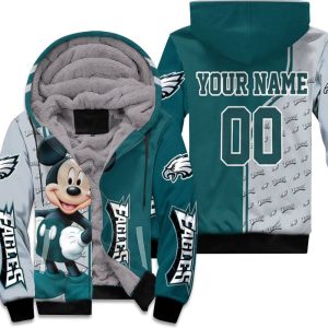 Philadelphia Eagles Personalized Unisex Fleece Hoodie