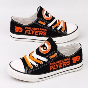 Philadelphia Flyers NHL Hockey 1 Gift For Fans Low Top Custom Canvas Shoes