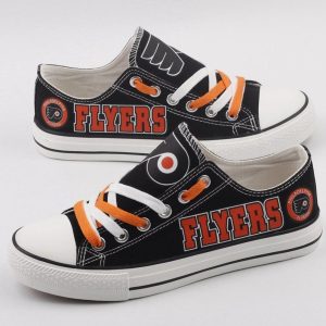 Philadelphia Flyers NHL Hockey 2 Gift For Fans Low Top Custom Canvas Shoes