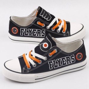 Philadelphia Flyers NHL Hockey Gift For Fans Low Top Custom Canvas Shoes