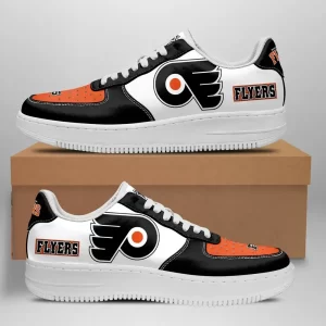 Philadelphia Flyers Nike Air Force Shoes Unique Football Custom Sneakers