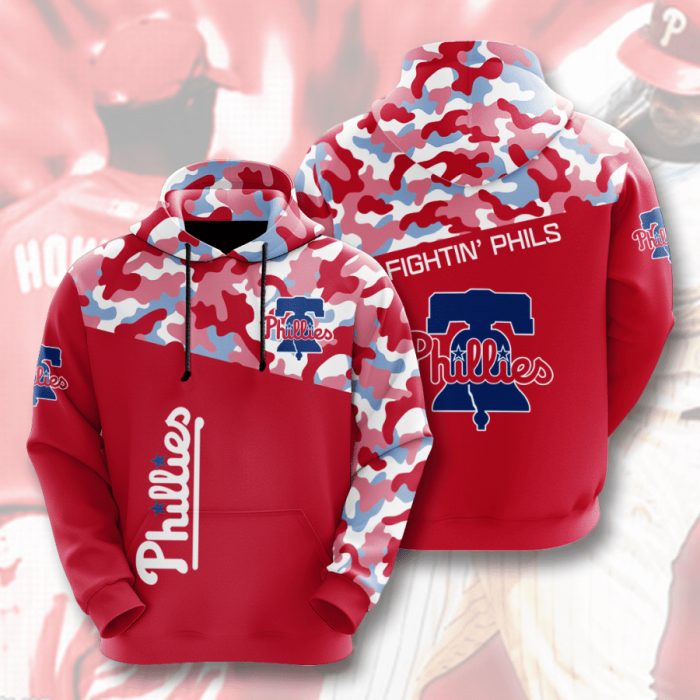 Philadelphia Phillies 3D Hoodie