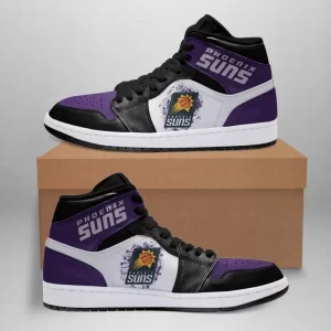 Phoenix Suns 2 NBA Air Jordan 1 Sport Custom Sneakers