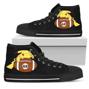 Pikachu San Francisco Giants MLB Custom Canvas High Top Shoes