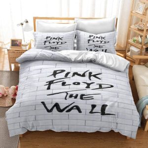 Pink Floyd #1 Duvet Cover Pillowcase Bedding Set Home Decor