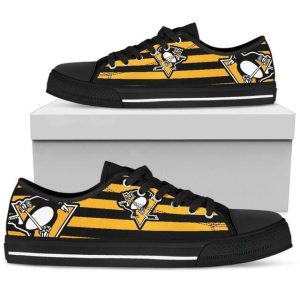 Pittsburgh Penguins Nhl Hockey 8 Low Top Sneakers Low Top Shoes