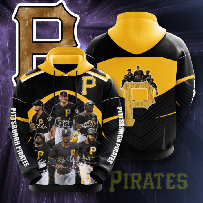 Pittsburgh Pirates 3D Hoodie