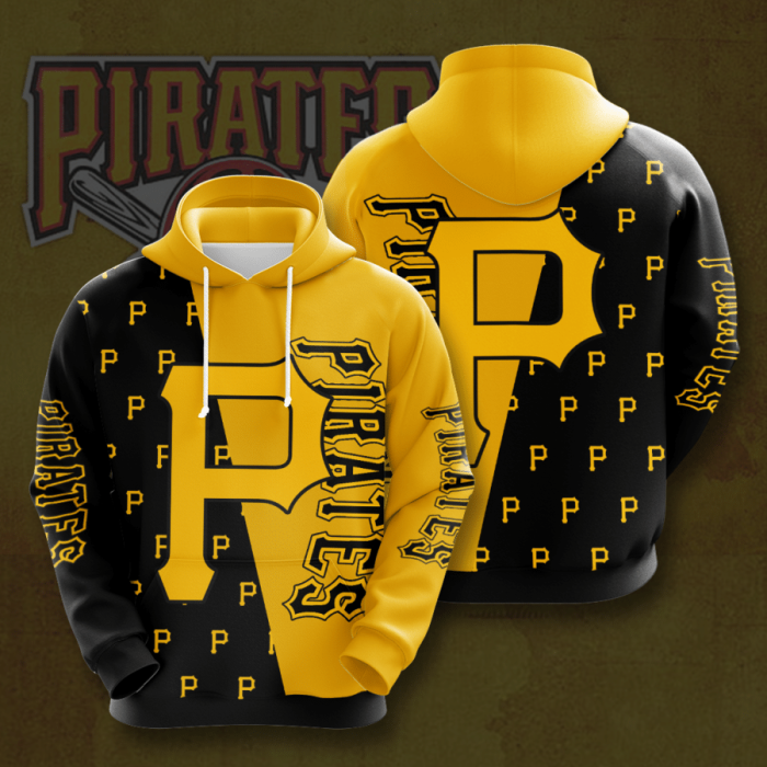 Pittsburgh Pirates 3D Hoodie