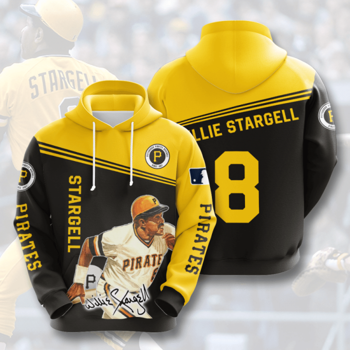 Pittsburgh Pirates 3D Hoodie