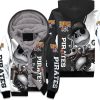 Pittsburgh Pirates Jack Skellington And Zero Unisex Fleece Hoodie