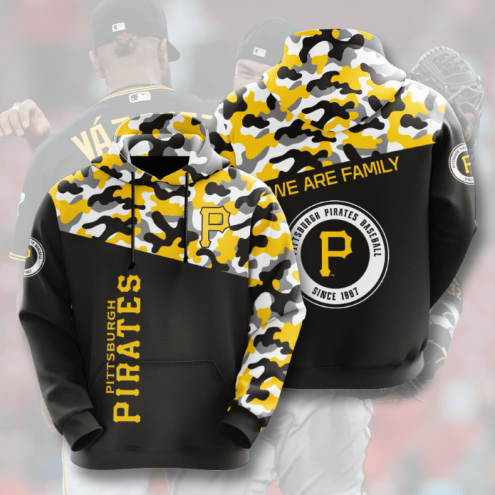 Pittsburgh Pirates We Are Family 3D Hoodie